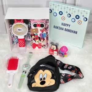 Rakhi Hamper Mickey Minnie Disney Themed Gift Box for Sister